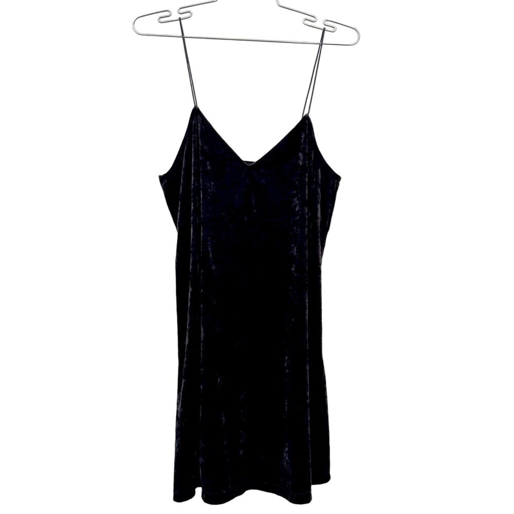 Poprageous velvet mini dress